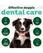 Ingrediente naturale și aromă de mentă cu Gel dentar fără periaj pentru căței TropiClean 59ml