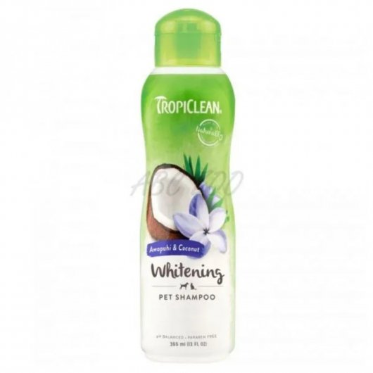 Două boticuri tăciune, Awa, Puhi pe-al lor nume au sărit în baltă și vor blană albă cu Șampon TropiClean 355ml
