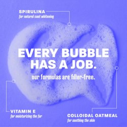 Lumea-ntreagă o să-ți placă folosind ingrediente pure în fiecare bulă din Șampon TropiClean Awapuhi & Coconut 355ml