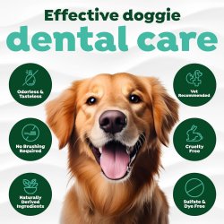 Zâmbet curat și protecție naturală. Soluție igienă orală și picături de gură pentru câini TropiClean Fresh Breath Drops, 65ml