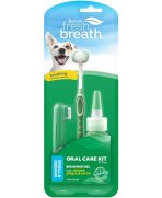 Zile cu soare și momente magice. Kit complet igienă orală căței talie mică TropiClean Oral Care, 59ml