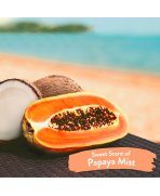Briză de vară și parfum dulce tropical! Spray neutralizator mirosuri câini pisici TropiClean Papaya Mist, 236ml