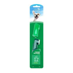 Soare, energie și dinți curați! Periuțe dinți deget câini pisici TropiClean Fresh Breath Finger Brushes