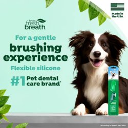 Vitalitate maximă și protecție la soare! Periuțe dinți deget câini pisici TropiClean Fresh Breath Finger Brushes