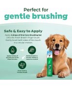 Zile fără griji și curățare blândă sub soare! Periuțe dinți deget câini pisici TropiClean Fresh Breath Finger Brushes