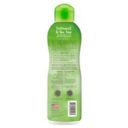 Vacanțe senine și mod de utilizare! Șampon calmant mâncărimi câini pisici TropiClean Oatmeal, 355ml