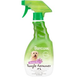 Periaj fără noduri cu Spray pentru descâlcirea blănii și anti-încâlcire câini și pisici TropiClean Tangle Remover, 473ml
