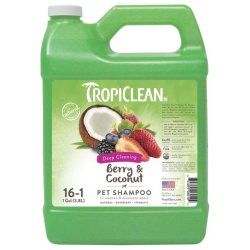 Șampon pentru curățare profundă câini și pisici TropiClean Berry & Coconut, 3.78L