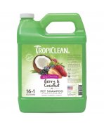 Șampon pentru curățare profundă câini și pisici TropiClean Berry & Coconut, 3.78L