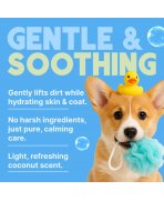 Calmare profundă cu Șampon hipoalergenic pentru câini și pisici TropiClean Gentle Coconut, 3.78L