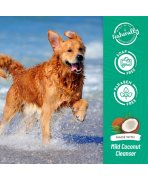 Alergări prin apă cu Șampon hipoalergenic pentru câini și pisici TropiClean Gentle Coconut, 3.78L