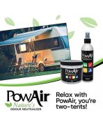 Confort în vacanță cu Neutralizator de mirosuri neplăcute și odorizant solid PowAir Block Apple Crumble, 170g