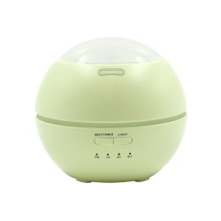 Aer curat automat cu Difuzor de aromaterapie și neutralizator de mirosuri PowAir Misting Dome verde