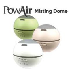 Trei culori discrete cu Difuzor de aromaterapie și neutralizator de mirosuri PowAir Misting Dome verde