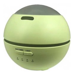 Aparat ultrasonic cu Difuzor de aromaterapie și neutralizator de mirosuri PowAir Misting Dome verde