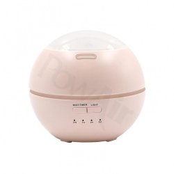 Aer curat automat cu Difuzor de aromaterapie și neutralizator de mirosuri PowAir Misting Dome roz