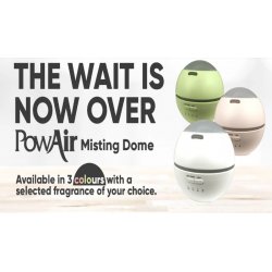 Trei nuanțe calde cu Difuzor de aromaterapie și neutralizator de mirosuri PowAir Misting Dome roz