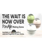 Trei nuanțe calde cu Difuzor de aromaterapie și neutralizator de mirosuri PowAir Misting Dome roz