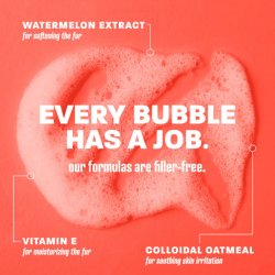 Spumă activă cu Șampon și balsam 2 în 1 pentru câini și pisici TropiClean Watermelon, 355ml