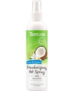 Aer tropical cu Parfum și spray neutralizator de mirosuri pentru câini și pisici TropiClean Lime and Coconut, 236ml