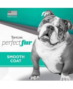 Luciu de revistă cu Șampon pentru câini cu blană scurtă și păr fin TropiClean Perfect Fur Smooth Coat, 473ml