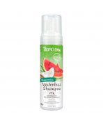 Baie fără apă cu Șampon fără clătire cu aromă de pepene roșu pentru câini și pisici TropiClean Waterless Watermelon, 236ml