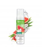 Extract de cocos cu Șampon fără clătire cu aromă de pepene roșu pentru câini și pisici TropiClean Waterless Watermelon, 236ml