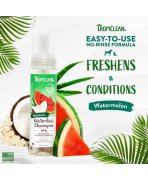 Îngrijire rapidă cu Șampon fără clătire cu aromă de pepene roșu pentru câini și pisici TropiClean Waterless Watermelon, 236ml