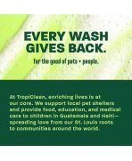 Fapte bune cu Șampon fără clătire cu papaya și nucă de cocos pentru câini și pisici TropiClean Waterless, 236ml