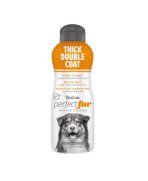 Uscare rapidă cu Șampon pentru câini cu blană densă și groasă TropiClean Perfect Fur Thick Double Coat, 473ml