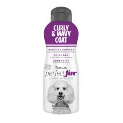 Volum perfect cu Șampon pentru câini cu blană creață și ondulată TropiClean Perfect Fur Curly and Wavy Coat, 473ml