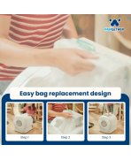 Schimbare sac cu Litiera automata inteligenta pentru pisici Boyu Pawgether Comfy Smart 1 cu Wi-Fi, 50L