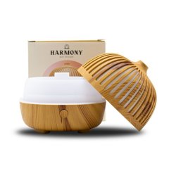 Cadou de vacanță cu Difuzor ultrasonic și neutralizator de mirosuri PowAir Harmony cu LED, 180ml