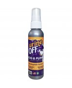 Format mini cu Soluție bio-enzimatică pentru îndepărtarea petelor și mirosului de urină câini și căței Urine Off, 118ml