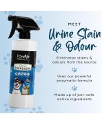 Formulă sigură cu Soluție bio-enzimatică pentru îndepărtarea petelor și mirosului de urină PowAir Urine, 464ml