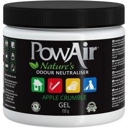 Aer proaspăt cu Gel neutralizator de mirosuri și odorizant de cameră PowAir Gel Apple Crumble, 732g