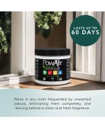 Briza tropicala cu Gel neutralizator de mirosuri și odorizant de cameră PowAir Gel Tropical Breeze, 400g