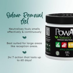Briza tropicala in actiune cu Gel neutralizator de mirosuri și odorizant de cameră PowAir Gel Tropical Breeze, 400g