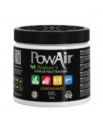 Vis de vară cu Gel neutralizator de mirosuri și odorizant de cameră PowAir Gel Lemongrass, 400g