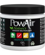 Briza tropicala cu Gel neutralizator de mirosuri și odorizant de cameră PowAir Gel Tropical Breeze, 732g