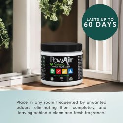Armonie vara cu Gel neutralizator de mirosuri și odorizant de cameră PowAir Gel Lemongrass, 732g