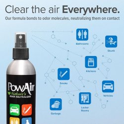 Scut molecular cu Spray neutralizator de mirosuri pentru încăperi PowAir Spray Tropical Breeze, 250ml