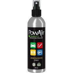 Oază de liniște cu Spray neutralizator de mirosuri pentru încăperi PowAir Spray Lemongrass, 250ml