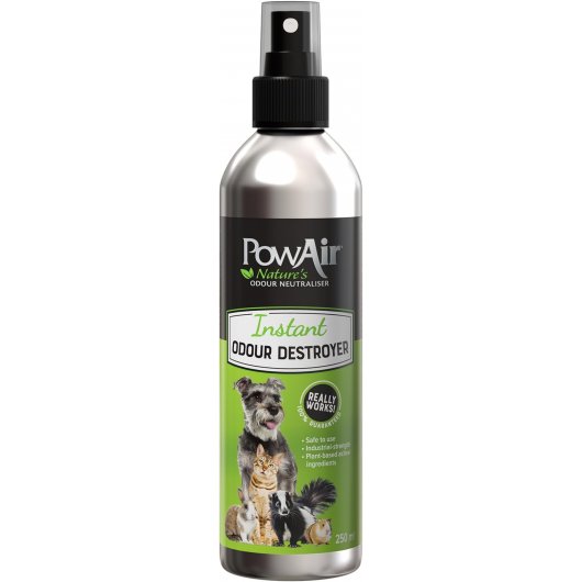 Oază de liniște cu Spray neutralizator instant de mirosuri pentru încăperi PowAir Odour Destroyer, 250ml