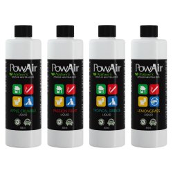 Cei patru fantastici cu Lichid neutralizator de mirosuri și odorizant PowAir Liquid Tropical Breeze, 464ml