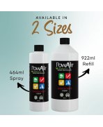 Doi frati buni cu Lichid neutralizator de mirosuri și odorizant PowAir Liquid Lemongrass, 464ml