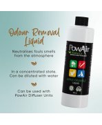 Inclinat catre eficienta cu Lichid neutralizator de mirosuri și odorizant PowAir Liquid Lemongrass, 922ml