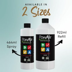 Armonie la patrat cu Lichid neutralizator de mirosuri și odorizant PowAir Liquid Lemongrass, 922ml