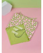 Bandana frumoasa cu Set complet plimbare pentru mamă și câine Avocado, 6 piese