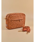 Componente elegante cu Set complet plimbare pentru mamă și câine Coffee, 6 piese